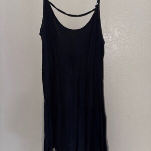 Full Tilt Black Midi Dress